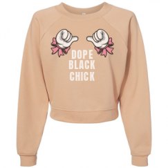 Women's Raglan Pullover Fleece