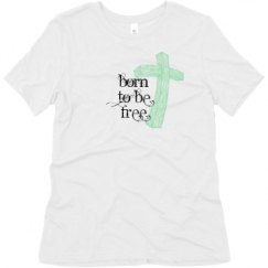 Ladies Relaxed Fit Super Soft Triblend Tee