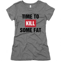 Ladies Slim Fit Super Soft Triblend Tee