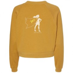 Women's Raglan Pullover Fleece