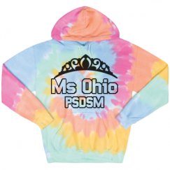 Unisex Tie-Dye Fleece Hoodie