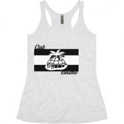 Ladies Slim Fit Super Soft Racerback Triblend Tank