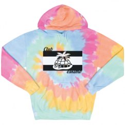 Unisex Tie-Dye Fleece Hoodie