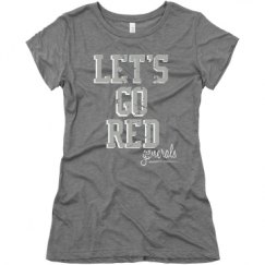 Ladies Slim Fit Super Soft Triblend Tee