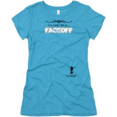 Ladies Slim Fit Super Soft Triblend Tee