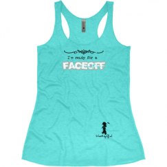 Ladies Slim Fit Super Soft Racerback Triblend Tank