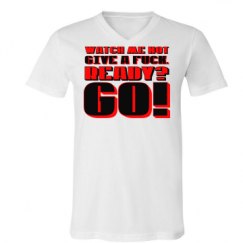 Unisex V-Neck Jersey Tee