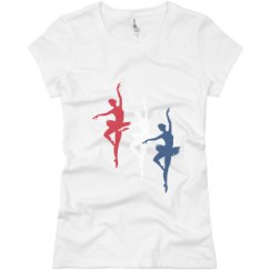 Ladies Slim Fit Basic Promo Jersey Tee