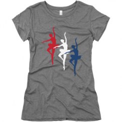 Ladies Slim Fit Super Soft Triblend Tee