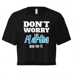 Ladies Festival Cali Crop Top Tee