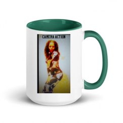 15oz Ceramic Mug with Color Inside