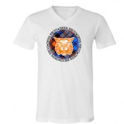 Unisex V-Neck Jersey Tee