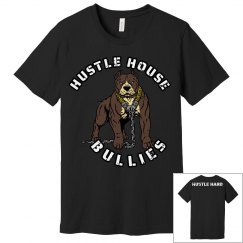 hustle hard big bad dog tee