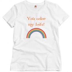 You color my life!