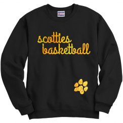 Scotties basketball glitter