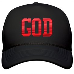 Red god cap