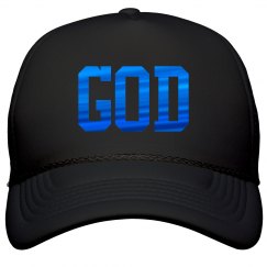 Blue God Cap 