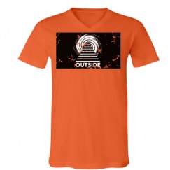 Unisex V-Neck Jersey Tee