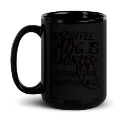 15oz Black Glossy Mug