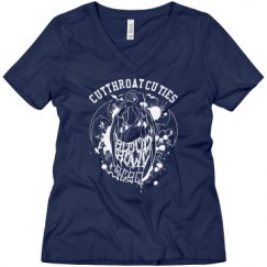 Ladies Relaxed Fit V-Neck Tee