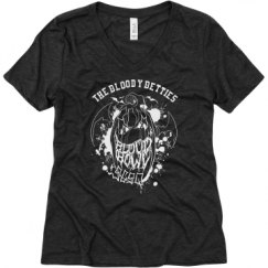 Ladies Relaxed Fit Super Soft Triblend V-Neck Tee