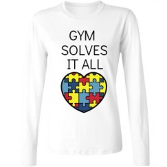 Ladies Relaxed Fit Basic Long Sleeve Tee