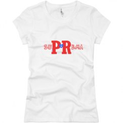 Ladies Slim Fit Basic Promo Jersey Tee