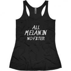 Ladies Slim Fit Super Soft Racerback Triblend Tank