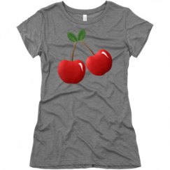 Ladies Slim Fit Super Soft Triblend Tee