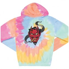 Unisex Tie-Dye Fleece Hoodie