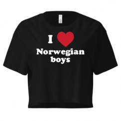 Ladies Festival Cali Crop Top Tee