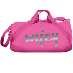 Metallic wifey bag 
