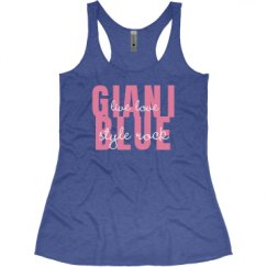 Ladies Slim Fit Super Soft Racerback Triblend Tank