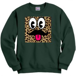 Unisex Film and Foil Crewneck Sweatshirt