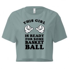 Ladies Festival Cali Crop Top Tee