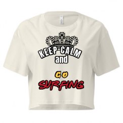 Ladies Festival Cali Crop Top Tee