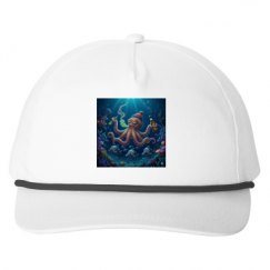 Snapback Five-Panel Rope Hat