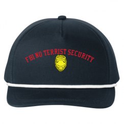 Snapback Five-Panel Rope Hat