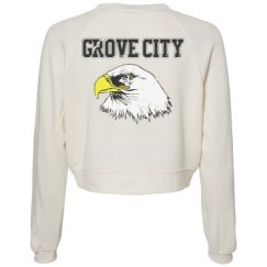 Women's Raglan Pullover Fleece