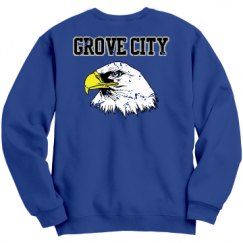 Unisex Film and Foil Crewneck Sweatshirt