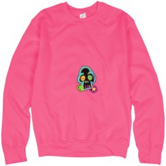 Unisex Neon Crewneck Sweatshirt