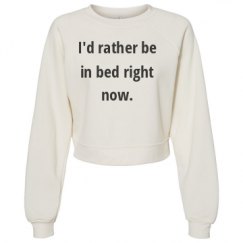 Women's Raglan Pullover Fleece