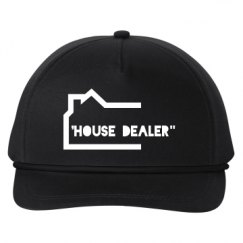 Snapback Five-Panel Rope Hat