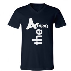 Unisex V-Neck Jersey Tee