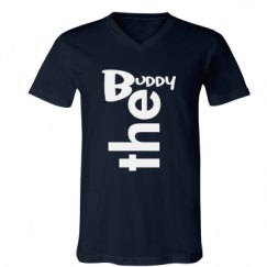 Unisex V-Neck Jersey Tee