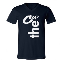 Unisex V-Neck Jersey Tee