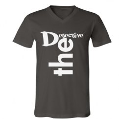 Unisex V-Neck Jersey Tee