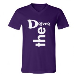 Unisex V-Neck Jersey Tee