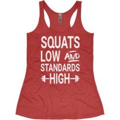 Ladies Slim Fit Super Soft Racerback Triblend Tank