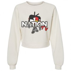 Women's Raglan Pullover Fleece